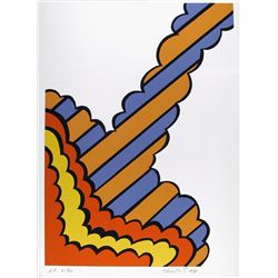 Nicholas Krushenick, North End, Serigraph