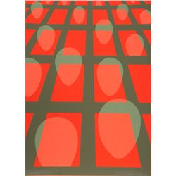 Clarence Holbrook Carter, Surrealist Silkscreen