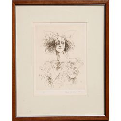 Ramon Santiago, Etching