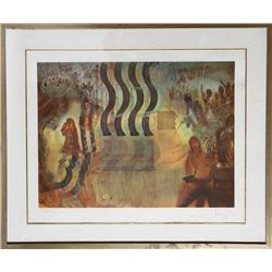After Salvador Dali, L'Apogee du Dollar, Lithograph
