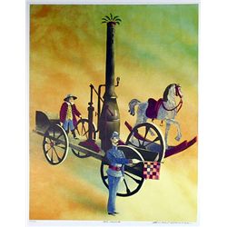 Francis Caldwell, Tom Thumb, Lithograph