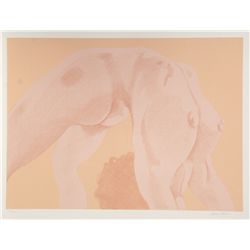 Bob Pardo, Bent over Backwards, Lithograph