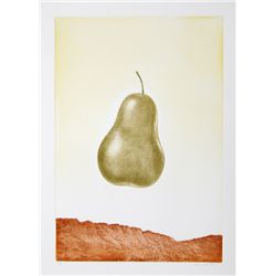 Hank Laventhol, Pear, Aquatint Etching
