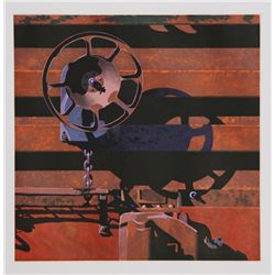 Robert Cottingham, Rolling Stock Series: For Leslie, Aquatint Etching