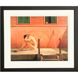 Heriberto Cogollo, The Rose Terrace, Offset Lithograph