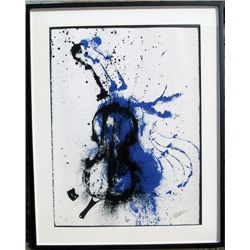 Arman, Crossfire, Serigraph