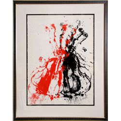 Arman, Violents Violin II, Serigraph