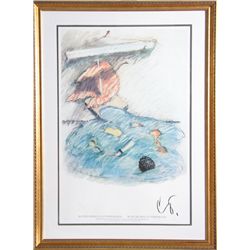Claes Oldenburg, Museum of Contemporary Art, Sao Paolo, Lithograph Poster