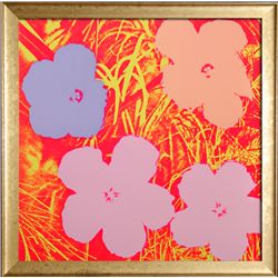Andy Warhol, Flowers II.69, Sunday B. Morning Screenprint