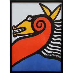 Alexander Calder, Seahorse, Lithograph Poster