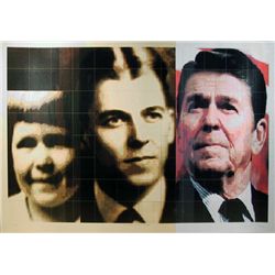 Carlos Irizarry, President Ronald Reagan, Serigraph