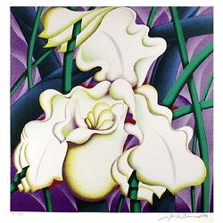 Jack Brusca, Orchid I, Serigraph