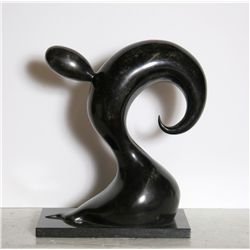 Kenny Scharf, Swoosh, Bronze Sculpture