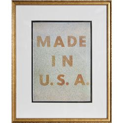 Ed Ruscha, America: Her Best Product, Offset Lithograph