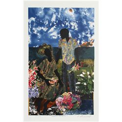 James Denmark, Garden Romance, Lithograph