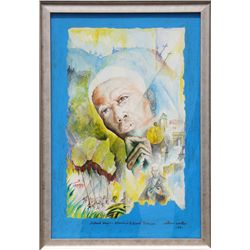 William Carter, Roland Hayes - American Beloved Tenor, Painting