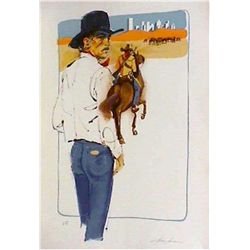 Jim Jonson, Cowboy, Lithograph