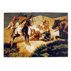 Shannon Stirnweis, Last Stand, Lithograph