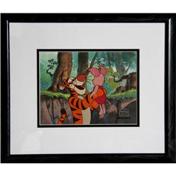Disney Studios, Winnie the Pooh "My Hero" - Tigger and Piglet, Production Cel