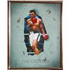 Image 1 : The Greatest - Muhammad Ali, Giclee on Canvas Autographed