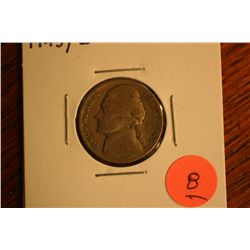 1943/2 Jefferson Nickel