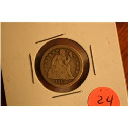 1857-O Seated Dime