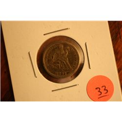 1882 Seated Dime