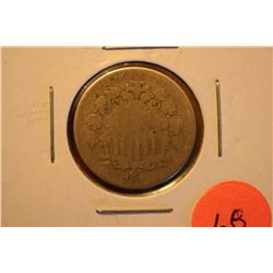 1868 Shield Nickel