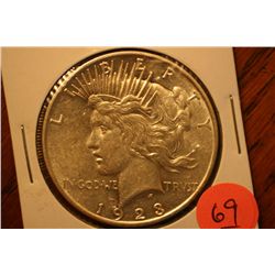 1923-D Peace Dollar