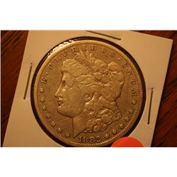 1882-CC Morgan Dollar