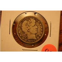 1904 Barber Quarter