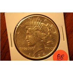 1924 Peace Dollar