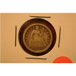 1853 Seated Dime W/ Arrows