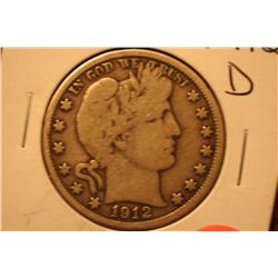 1912-D Barber Halve