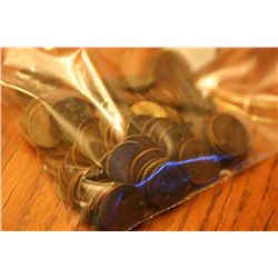100 Indian Head Pennies (Very Low Grade)