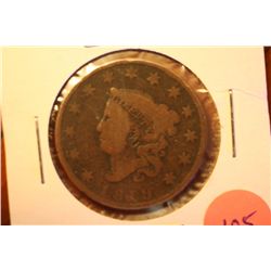1819 large cent