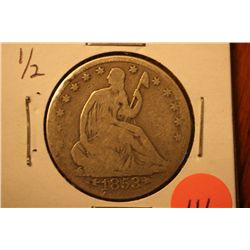 1853 Seated Dime W/ Arrows