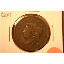 1837 large cent