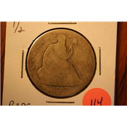 1875cc seated half dollar rare