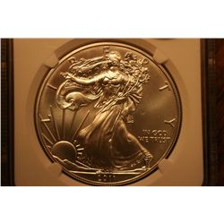 201s ms69 ngc silver eagle