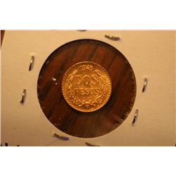 1945 gold dos peso