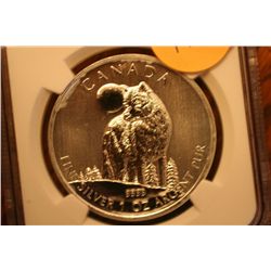 2011 canada wolf ms68 ngc