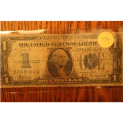 1934a one dollar funny back note