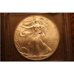 2009 icg ms68 silver eagle