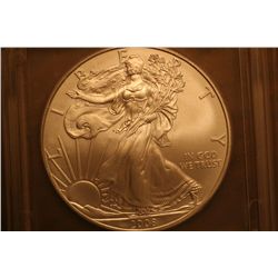 2008 icg ms69 silver eagle