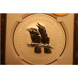 2006 australia kookaburra ms69 ngc