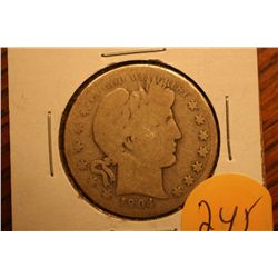 1904s barber half dollar