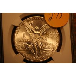 1983 mexico ms66 onza ngc