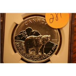 2001 canada grizzly ms68ngc