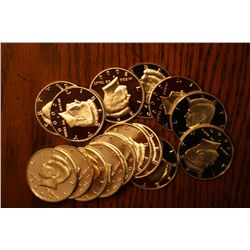 15 2000s proof 90% silver kennedys